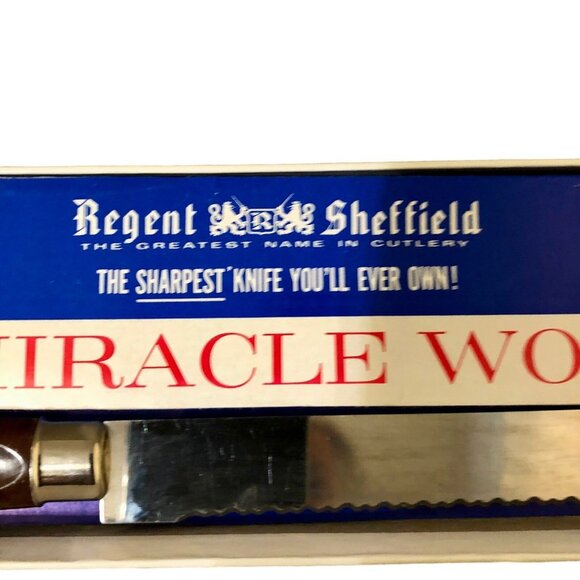 Vintage Regent Sheffield The Miracle Worker Kitchen Knife Used - Picture 5 of 10